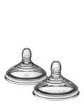 Tommee Tippee medium flow baby bottle teats pack of 2 (British brand)