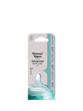 Tommee Tippee medium flow baby bottle teats pack of 2 (British brand)