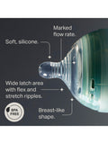 Tommee Tippee medium flow baby bottle teats pack of 2 (British brand)