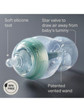 Tommee Tippee Advanced Anti-Colic Baby Bottles with Slow Flow Teats Pack of 3 150ml (British brand)