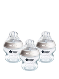 Tommee Tippee baby bottles with anti-colic teats, pack of 3, 150ml (British brand)