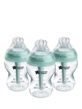 John Lewis Tommee Tippee Advanced Anti-Colic Baby Bottles with Slow Flow Teats, Pack of 3, 260ml- Buy online at McGrocer