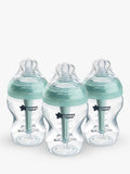 Tommee Tippee Advanced Anti-Colic Baby Bottles with Slow Flow Teats Pack of 3 260ml (British brand)
