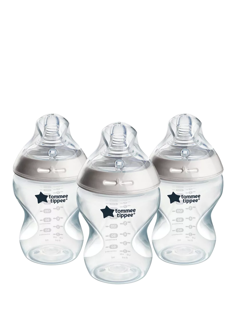 Tommee Tippee baby bottle with slow flow teats 260ml (British brand)