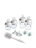 Tommee Tippee Natural Start baby bottle kit Muted with 150ml and 260ml bottles (British brand)