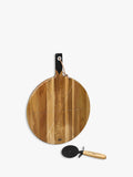 Gentlemen's Hardware pizza board with stainless steel cutter (British brand)