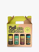 John Lewis Craft Beer Selection with Pacific Pale Ale, Lager, Best Bitter, and IPA, 4 x 330ml Bottles- Buy online at McGrocer