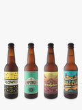 Gorgeous Brewery craft beer selection variety pack 4 x 330ml bottles, UK version