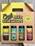 Gorgeous Brewery craft beer selection variety pack 4 x 330ml bottles, UK version