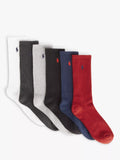 Ralph Lauren crew socks 6-pack one size - British product