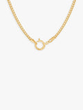 IBB 9ct gold diamond cut curb chain 51cm (British brand)