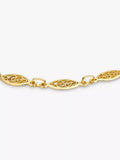 IBB filigree oval chain bracelet 18cm, UK version