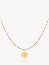 John Lewis IBB 9ct Gold St Christopher Pendant Necklace- Buy online at McGrocer