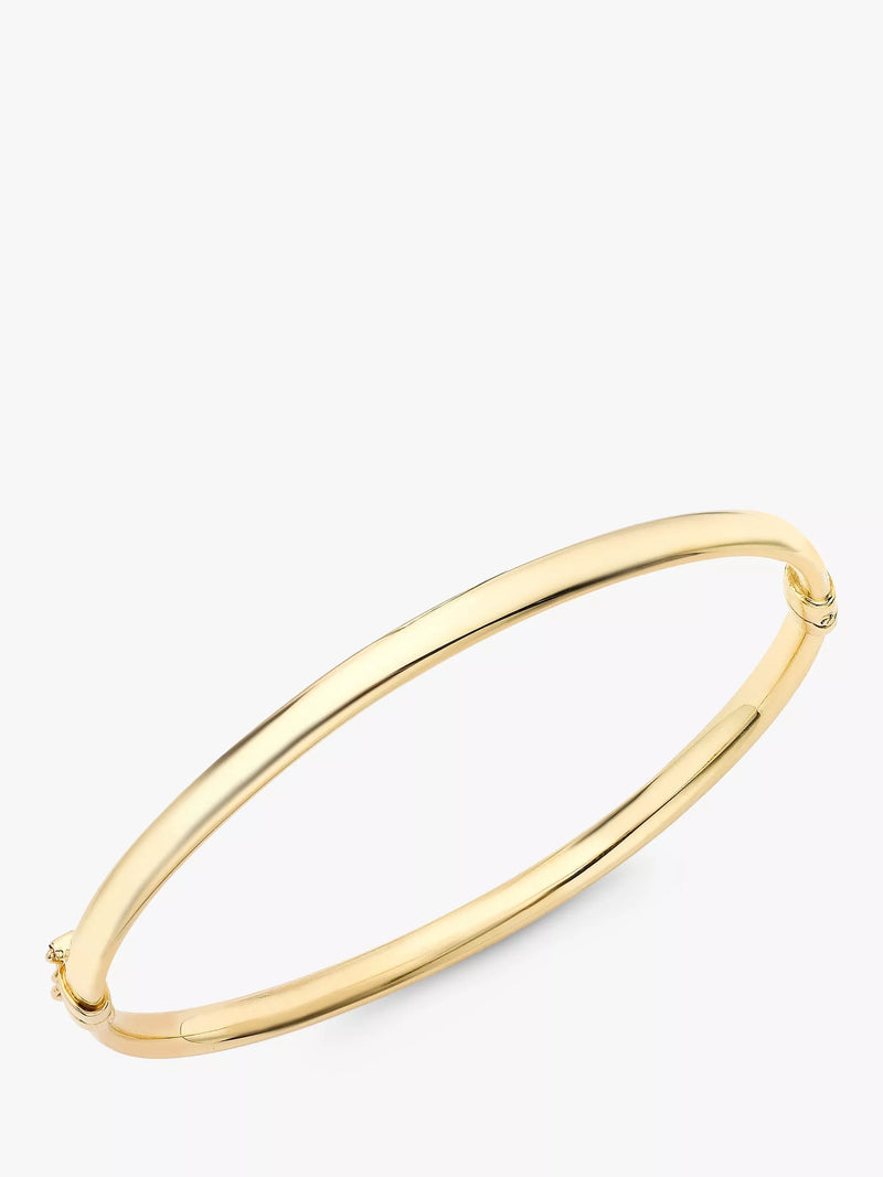 IBB 18ct gold bangle bracelet, Gold - British product