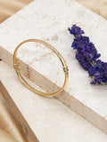 IBB 18ct gold bangle bracelet, Gold - British product