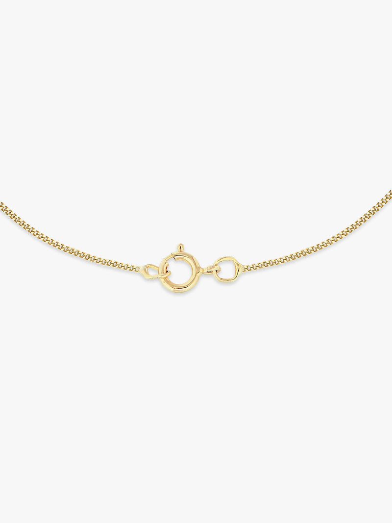 IBB 9ct gold boxing glove pendant necklace, imported from the UK
