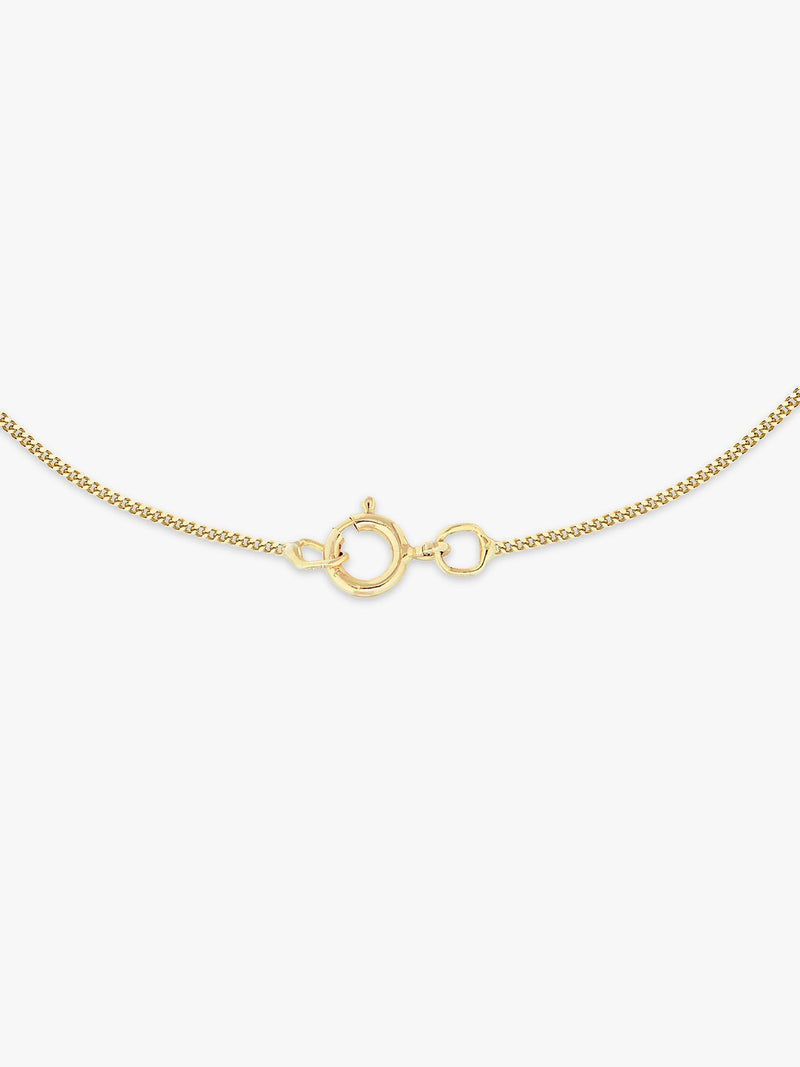 IBB gold cross pendant necklace 9ct, imported from the UK