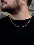 IBB 9ct gold Venetian box chain necklace - British product