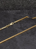 IBB 9ct gold Venetian box chain necklace - British product