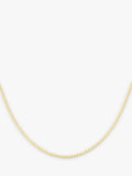 IBB 9ct gold Venetian box chain necklace - British product
