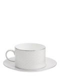 Wedgwood Gio Platinum cup and saucer 235ml, UK version