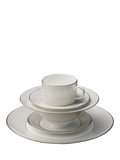 Wedgwood Gio Platinum fine bone china dinnerware set 5-piece, UK version