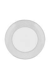 John Lewis Wedgwood Gio Platinum Fine Bone China Side Plate, 20.6cm, White- Buy online at McGrocer