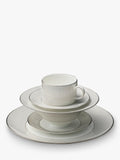 Wedgwood Gio Platinum pasta bowl 24.5cm - British product