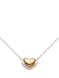 Kit Heath Heart of Gold pendant necklace silver gold, UK version