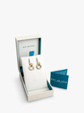 Kit Heath silver and gold drop earrings (British brand)