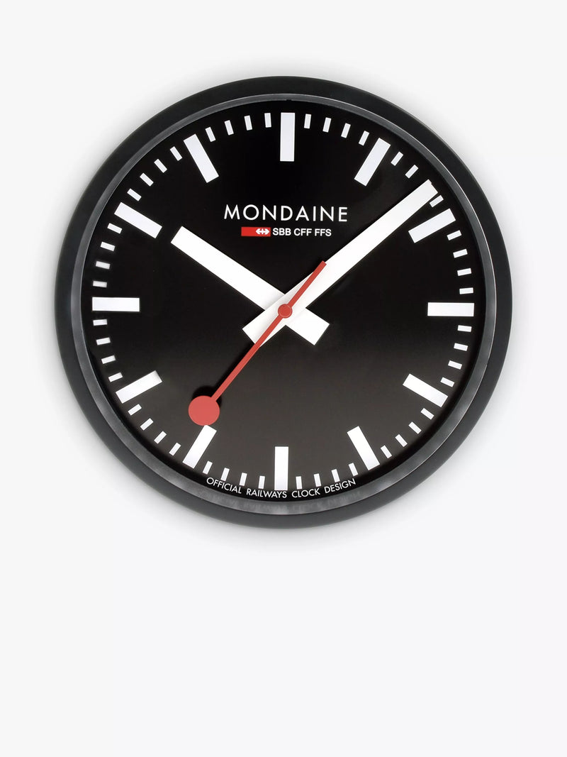 Mondaine Official Swiss Railways Wall Clock 25cm