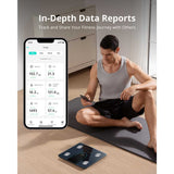 eufy Smart Scale P2 Digital Body Scale in Black - British product