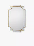 Där Guapo rectangular wall mirror 90x60cm gold, UK version