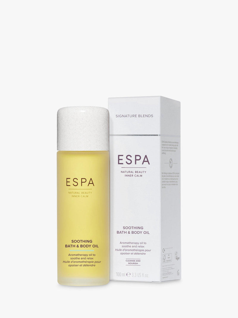 ESPA soothing bath and body oil 100ml - British product