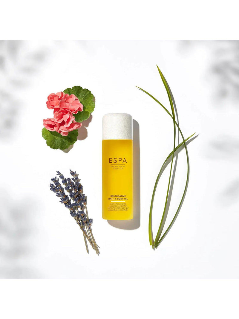 ESPA Restorative bath and body oil 100ml - British product