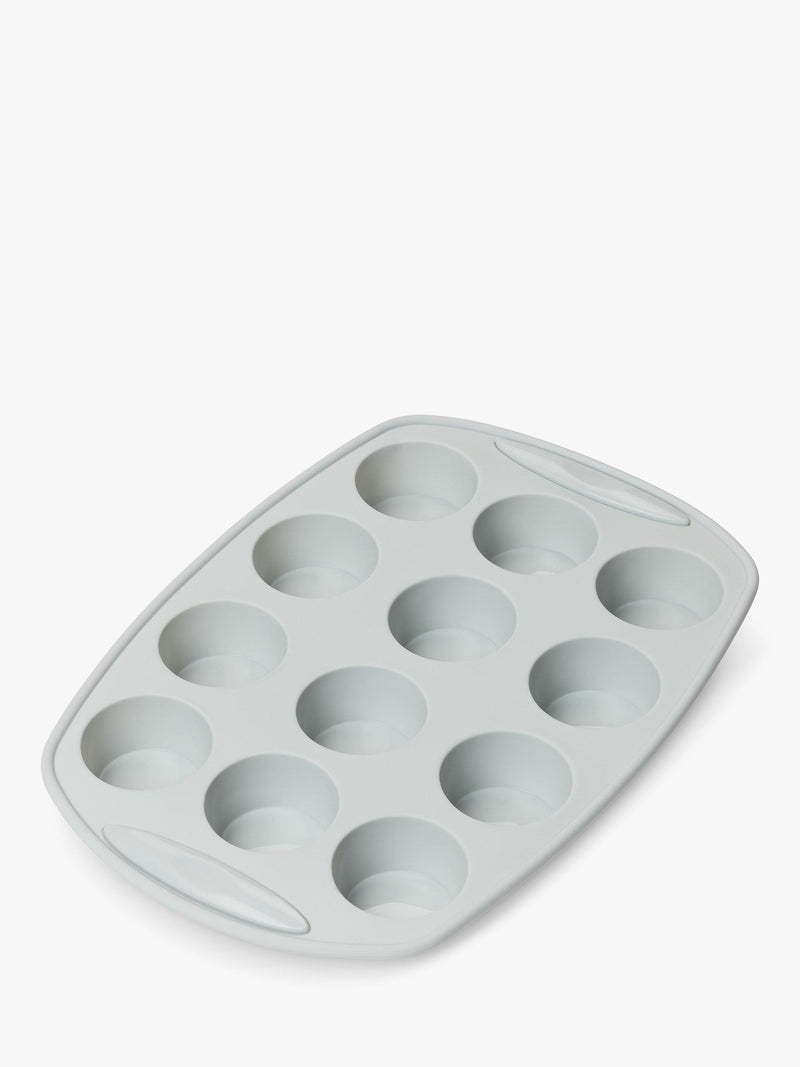 John Lewis silicone non-stick muffin mould 12 cup, imported from the UK