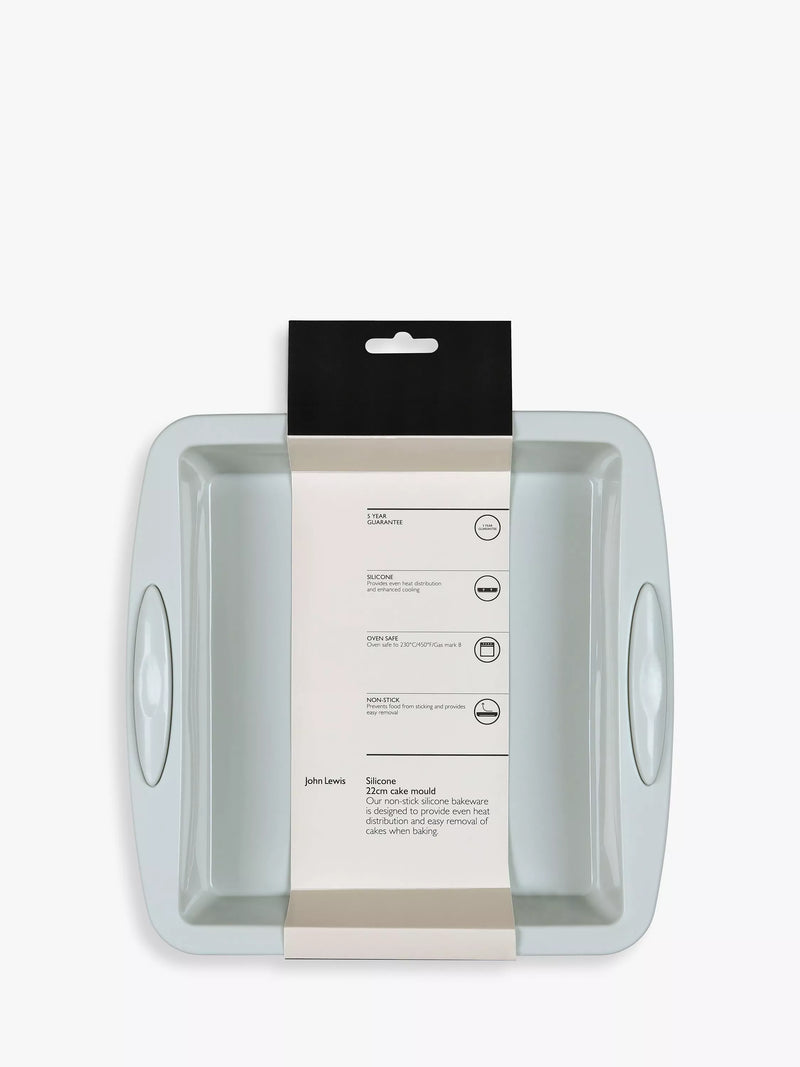 John Lewis silicone non-stick cake mould 22cm - British product