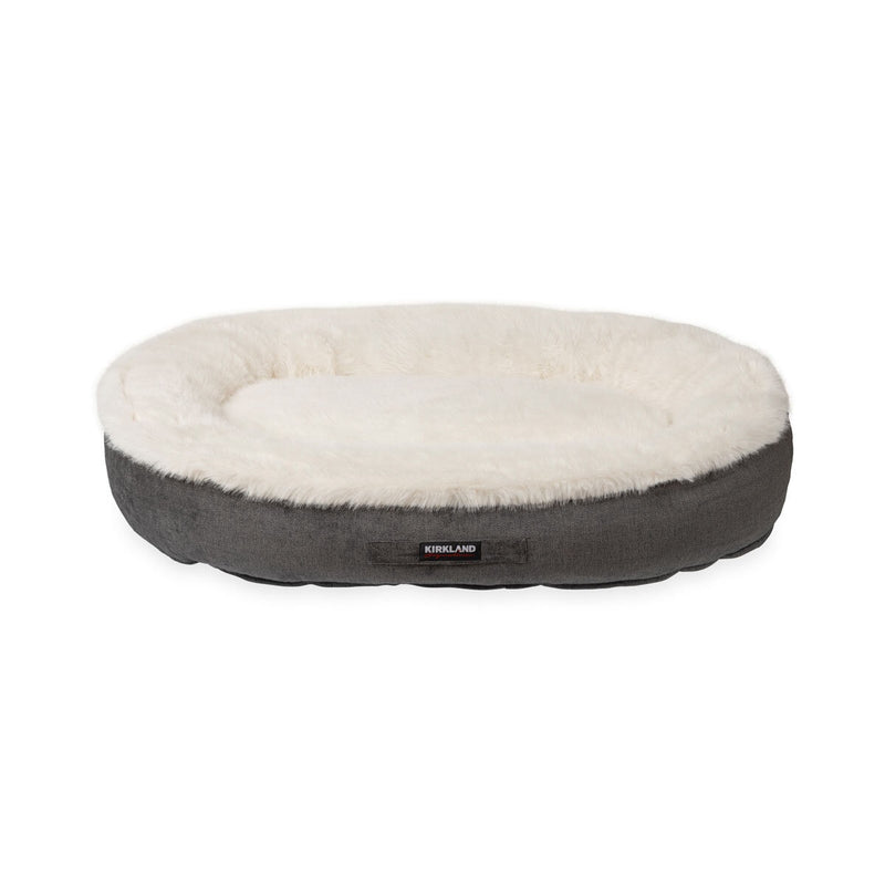 Kirkland Signature Oval Cuddler Pet Bed 46x32 inches - British product