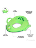My Carry Potty trainer seat Green Dino 400g, imported from the UK