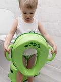 My Carry Potty trainer seat Green Dino 400g, imported from the UK