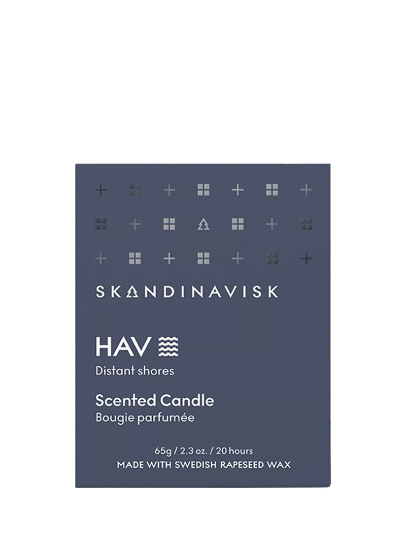 SKANDINAVISK Hav scented candle 65g (British brand)