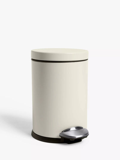 John Lewis John Lewis Soft Close Pedal Bin Bathroom Storage 3L- Buy online at McGrocer