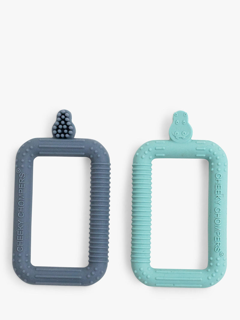 Cheeky Chompers Flexi-Brush baby toothbrush pack of 2 - British product