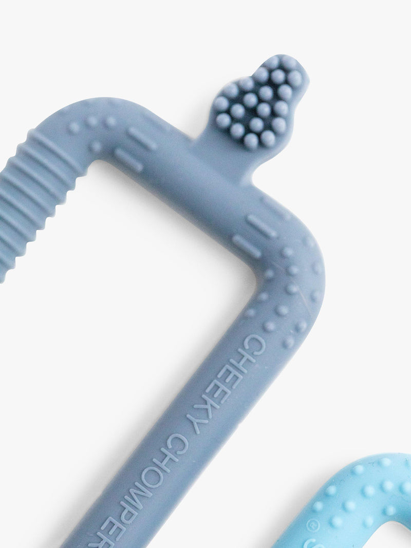 Cheeky Chompers Flexi-Brush baby toothbrush pack of 2 - British product