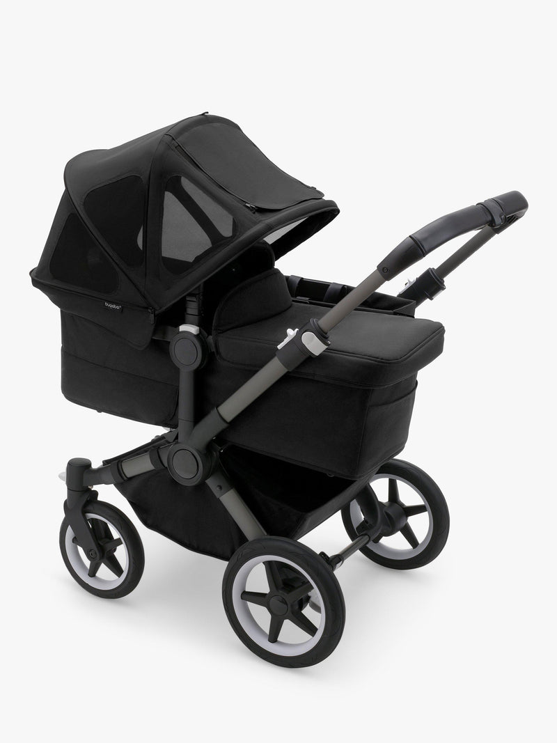 Bugaboo Donkey Sun Canopy Midnight Black - British product
