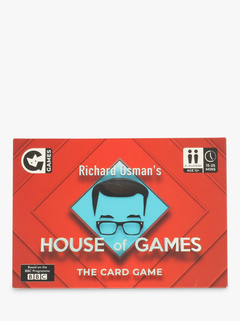 Ginger Fox House of Games travel-sized card game, UK version