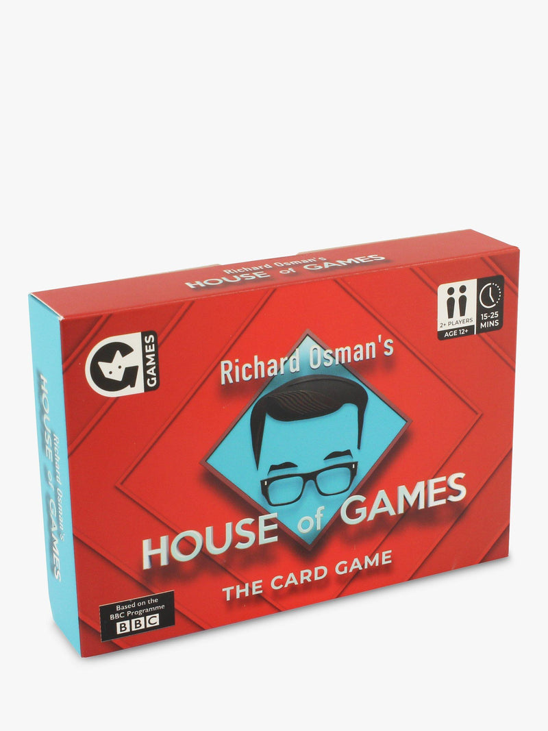 Ginger Fox House of Games travel-sized card game, UK version