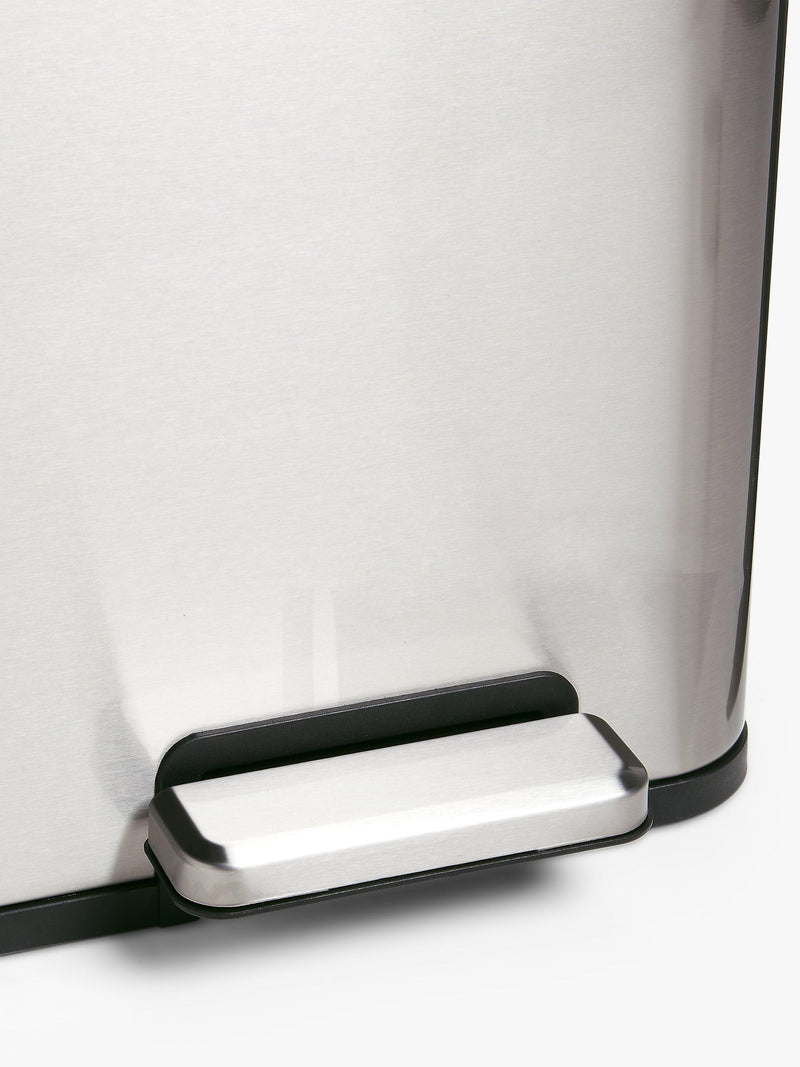 John Lewis 2 Section Recycling Bin 60L, UK version