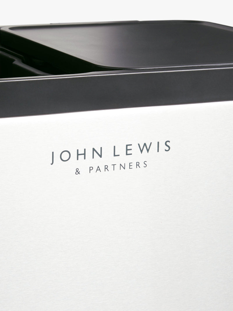 John Lewis 2 Section Recycling Bin 60L, UK version