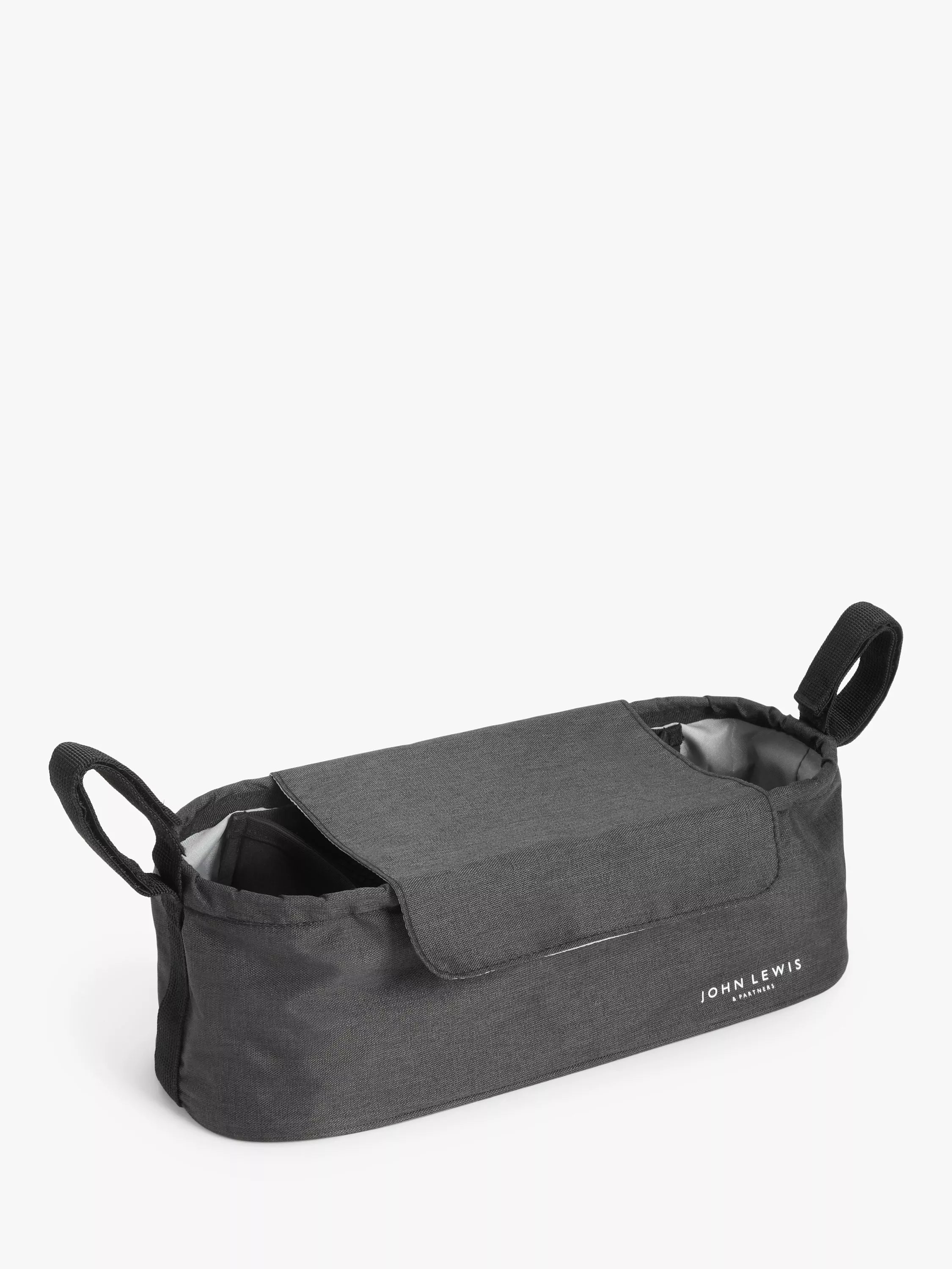 John Lewis ANYDAY Organiser Stroller Bag, Black - McGrocer